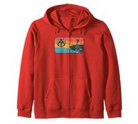 Appalachian Trail Retro McAfee's Knob Hiking Sudadera con Capucha