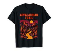 Appalachian Trail Senderismo Aventura Retro Hombre Parque Nacional Camiseta