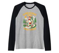 Appalachian Trail Thru-Hiker - Parque Nacional de senderismo para hombre Camiseta Manga Raglan