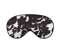 Appaloosa Horse Print Sleep Mask Blindfold Black Animal Spots Ajustable Super-Smooth Soft Eye Mask Cover para Hombres Mujeres Viajes y siesta