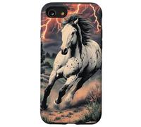 Appaloosa Horse Retro Vintage 80s 90s Western Grunge Graphic Carcasa para iPhone SE (2020) / 7/8