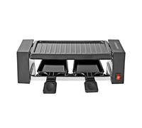 Apparato de Raclette para 2 Personas 400W Placa 23x10cm Recubrimiento