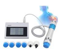 Apparecchio Per Terapia a Onde D'urto, Massaggiatore Professionale a Onde D'urto Con 7 Sonde, Frequenza Regolabile Da 1 a 18 Hz, Dispositivo Per Il Rilassamento Muscolare Profondo Di Schiena, Spalle E