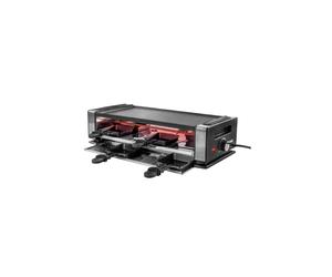 Appareil à raclette - Unold - Delice Basic - Negro - 8 personas - Antiadherente Greblon