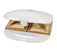 Appareil à Sandwich/Croque-monsieur Blanc Clatronic ST3813-Blanc