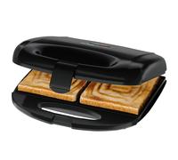 Appareil à Sandwich/Croque-monsieur Noir Clatronic ST3814-Noir