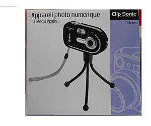 Appareil photo numérique 1,3 mega Pixels Clip Sonic X61PC