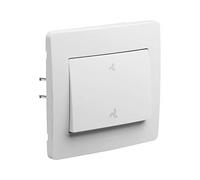 appareillage empotra Gamme diam2 ventilación VMC, color blanco