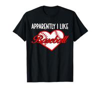 Apparently I Like Baseball Sport Baseball Lover Baseball Mom Camiseta