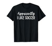 Apparently I Like Soccer Camiseta