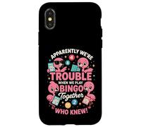 Apparently We're Trouble When We Play Bingo Together Carcasa para iPhone X/XS