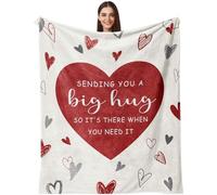 APPCRFM Regalo De Manta para El Día De San Valentín,Manta De Amor,Regalos Románticos para Ella, Regalos del Día De San Valentín para Mujeres,Regalo Fidanzato Fidanzata