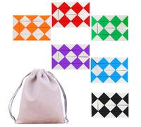 APPCXOKL Paquete de 12 Juguete del Cubo Mágico de Serpiente de 24 Segmentos, Cubo Mágico de Serpiente 3D - Juegos de Rompecabezas IQ Toy Juguete Creativo y Colorido