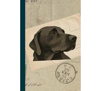 Appealing Notebook: A5 Hardback Journal with Blank Pages - Dog Lover Gift