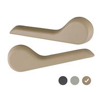 APPERFiT Manija de asiento reclinable delantero izquierdo + lado derecho compatible con Chevy Chevrolet Avalanche Silverado Suburban 2007-2013, GMC Sierra Yukon, sustituye a 15232595 15232599