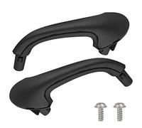 APPERFiT Tirador de puerta interior negro (par) compatible con Mercedes-Benz Clase C W203 C230 C240 C280 C320 C350 C32 AMG C55 AMG