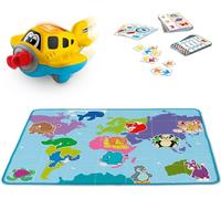 Appeto - Juego educativo para niños con avión parlante interactivo - Codificación y programación para niños a partir de 3 años, 60 misiones, mapa del mundo, juegos STEM Montessori, solución de