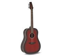 Applause AAS-69-CB - Guitarra acústica (tapa de abeto macizo, base Ovangkol, cereza Burst brillante)