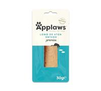 Applaws 100% Snack natural de atún para gatitos, gatos adultos y gatos mayores - Paquete de 12 bolsitas de 30 g