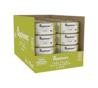 Applaws Alimento para Gatos 100% Natural, Filete de atún y Algas, Lata de 70 g (Paquete de 24)