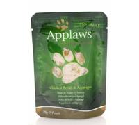Applaws Bolsa para Gatos con pechuga de Pollo y espárragos, 12 x 70 g, 840 g