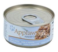 Applaws Cat Dosis Filete de Atún y Queso 70gx24