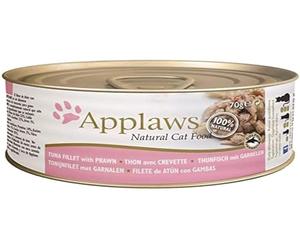 APPLAWS CAT LATA ATÚN/GAMBAS 70 gr