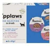 Applaws Cat Tasty Multi Pescado (Gatos , Comida , Comida húmeda) - 8x60 gr