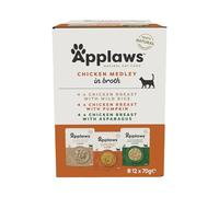 Applaws Cat Sobre Caldo Pollo Multipack 12 Uds 70g