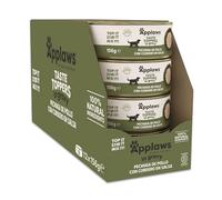 Applaws Comida Húmeda para Perros 100% Natural, Pollo sin Granos y Cordero en Salsa, Paquete de 12 Latas de 156g