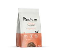Applaws Comida Seca Completa Natural de Pollo con Salmón para Gatos Adultos - Bolsa Resellable de 7.5 kg