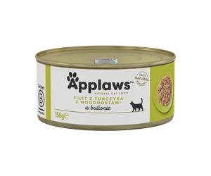 APPLAWS Filete de atún con algas en lata de gelatina 156g