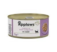 Applaws Lata Gatos Adultos Caballa y Sardina 6 unidades x 70 gr