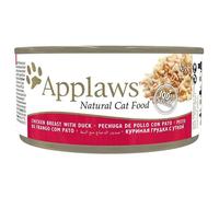 APPLAWS Cat Lata Pollo Y Pato 24X156GR