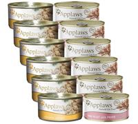 Applaws Mezcla para Gatos Sabores 12x70g LATA