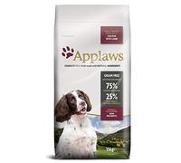 Applaws Natural Completo Seco para Perros Pequeños y Medianos de Raza sin Granos de Pollo con Cordero - 1 bolsa de 15kg