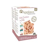 Applaws Porciones de pescado en gelatina 12x70g Multipack