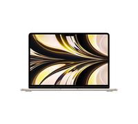 Apple 2022 Ordenador Portátil MacBook Air con Chip M2 Pantalla Liquid Retina de 13,6 Pulgadas, 8GB de RAM, 512 GB de Almacenamiento SSD, Teclado retroiluminado, Color Blanco Estrella