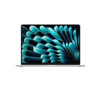 Apple 2024 MacBook Air de 15 Pulgadas con Chip M3 de Apple: Pantalla Liquid Retina de 15,3 Pulgadas, 8 GB de Memoria unificada, SSD de 256 GB, cámara FaceTime HD a 1080p, Touch ID, Plata