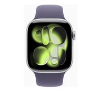 Apple A3331 Smartwatch Apple Watch Series 11 GPS 42 mm, Aluminio Plateado, Pulsera Deportiva Niebla Púrpura