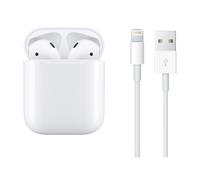 Apple AirPods 2ª generación (2019) con estuche de carga (MV7N2) Usado