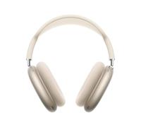 Apple AirPods Max Auriculares inalámbricos de diadema con cancelación activa de ruido de nivel profesional,modo de sonido ambiente,audio espacial personalizado,carga por USB C, Blanco estrella