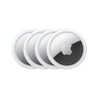 Apple AirTag, Rastreador inteligente, Paquete de 4, Compatible con iPhone o iPad, IP67 Resistencia a salpicaduras, agua y polvo, Color Blanco