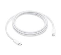 Cable usb tipo c apple 2m - macho - macho - blanco