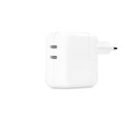 Apple Cargador 35W Doble USB-C iPhone iPad Reloj MW2K3