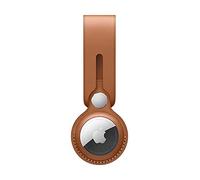 Apple Colgante de Piel para el AirTag - Marrón Caramelo