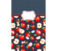 Apple Composition Notebook: Cute Apple Lined Notebook | 110 College Ruled Pages | 6 x 9 Journal for Students, Teachers, School Notes, Writing & Journaling
