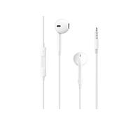 Apple Earpods - Auriculares de botón (micrófono, control remoto integrado, 3.5 mm), color blanco - Embalaje original
