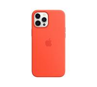 Apple Funda de Silicona con MagSafe (para el iPhone 12 Pro MAX) - Naranja eléctrico