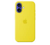 Apple funda de silicona con magsafe para el iphone 16 - amarillo caram